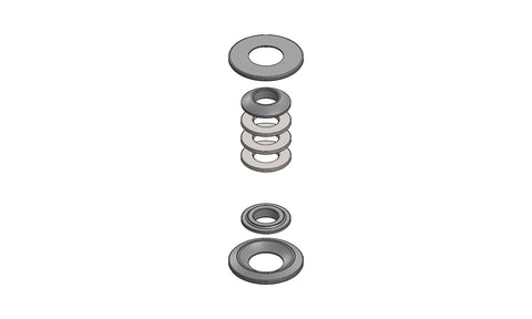 10mm Spacer Kit For Stub Axle